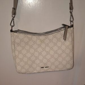 Nine West | Beige Patterned Crossbody Bag